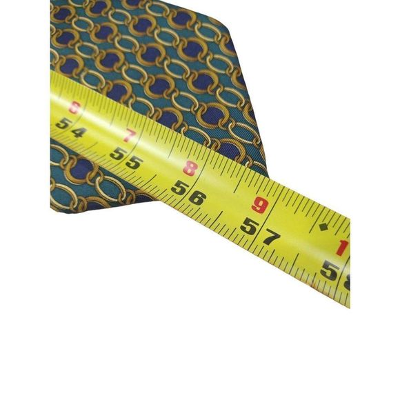 Vintage Fumagallis Tie, Chain Design - Picture 6 of 6